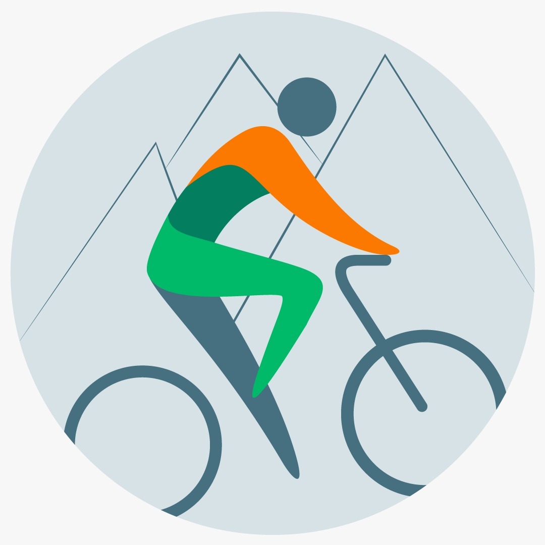 Dağ velosiped növü (MTB) rəsmi idman növü loqosu