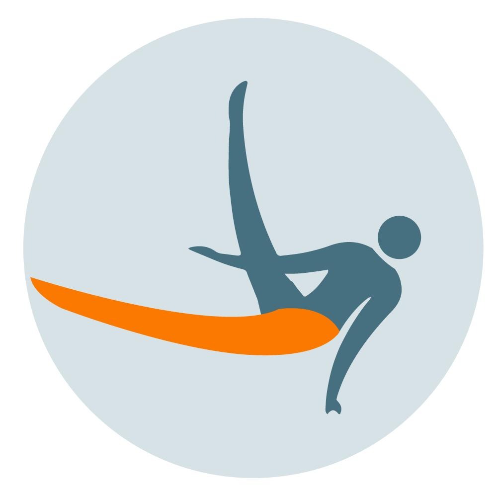 Kişi idman gimnastikası rəsmi idman növü loqosu